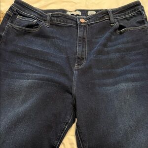 KanCan Women's Midnight Blue Skinny Jeans